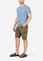 Cargo Jeans Shorts mit G�rtel und Festem Stoff 