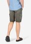 Cargo Jeans Shorts mit Grtel und Festem Stoff 