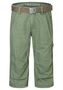 Feine 3/4 Chino Caprihose mit G�rtel und Muster 