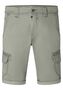 Einfarbige Chino Cargo-Shorts mit Taschen