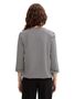 Tom Tailor Geripptes 3/4 Arm Longsleeve Oberteil mit Kordelzug