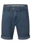 Chinoshorts mit G�rtelschlaufen und aufrollbarem Saum