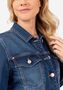L�ssige Jeansjacke mit Knopfleiste und Brusttaschen