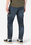 Cargo-Jeans mit sportlicher Passform
