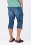 3/4 Jeans-Cargo-Shorts mit Stretch