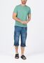 3/4 Jeans-Cargo-Shorts mit Stretch