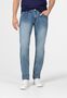 Slim-Fit Jeans mit Fade-Effekt und Stretch