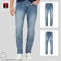Slim-Fit Jeans mit Fade-Effekt und Stretch