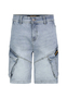 Cargo Jeans Shorts Bermuda mit Seitentaschen 