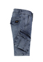 Cargo Jeans Shorts Bermuda mit Seitentaschen 