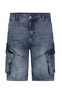 Cargo Jeans Shorts Bermuda mit Seitentaschen 