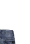 Cargo Jeans Shorts Bermuda mit Seitentaschen 