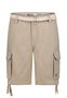 Cargo-Bermuda Shorts mit Flechtg�rtel