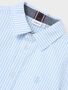 Kurzarm-Hemd mit Button-Down-Kragen und Logo