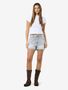 Jeansshorts mit umgeschlagenem Saum und mittlerer Bundh�he