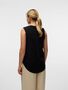 �rmellose Bluse mit V-Ausschnitt und Knopfleiste