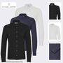 Modernes Stretchhemd CFARTHUR LS BU JERSEY PIQUET