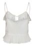 Camisole Top mit Spitzen und R�schendetails 