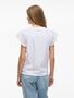 T-Shirt mit Lochmuster an den �rmeln