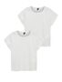 2er-SET Trendiges Sommer Shirt mit Spitze Rundhals