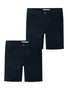2er-SET Bermuda Jeans Shorts Kurze Denim Hose