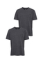 2er-SET T-Shirt mit Rundhalsausschnitt und Logo