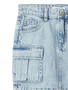 M�dchen Denim Jeansrock mit Cargo Taschen