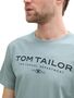 Tom Tailor 2er-SET T-Shirt mit Rundhals und Logo-Print 1962