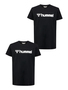 2er-SET T-Shirt mit Logo aus Bio-Baumwolle