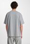 T-Shirt Dropped Shoulder mit Logo Stickerei