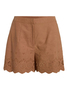 Bermuda-Shorts mit Stickerei-Details