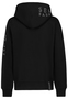 Hoodie Kapuzenpullover mit K�ngurutasche und Textprint