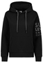 Hoodie Kapuzenpullover mit K�ngurutasche und Textprint