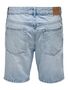 Sommerliche Denim Bermuda -Shorts mit Umschlag