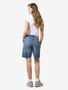 Bermuda Jeansshorts mit ausgefranstem Saum
