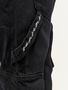 Cargo Baggy Jeans mit Logo Stitching Worker Slim Denim