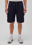 Bermuda Cargo Shorts mit elastischem Bund 