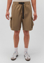 Bermuda Cargo Shorts mit elastischem Bund 