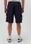 Bermuda Cargo Shorts mit elastischem Bund 