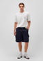 Bermuda Cargo Shorts mit elastischem Bund 