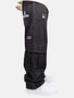 Worker Cargo Baggy Jeans mit Taschen und Stitching