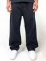 Supreme Baggy Jeans mit Supreme-Stickerei