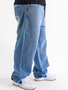 Baggy Jeans mit Handytasche Urban Denim Pants