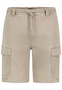 Bermuda Cargo-Shorts mit Kordelzug und Taschen