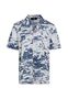 Sommerhemd mit maritimem Print und Knopfleiste