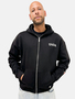 Urban Zip Hoodie mit Kapuze und R�ckenstickerei