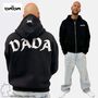 Urban Zip Hoodie mit Kapuze und R�ckenstickerei