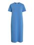 Elegantes Midi-T-Shirt-Kleid mit Rundhalsausschnitt