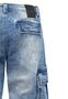 Cargoshorts aus Denim mit Waschung und Stretch A&S