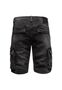 Cargoshorts aus Denim mit Waschung und Stretch A&S